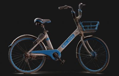 共享单车,3D扫描实体模型
