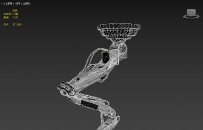 机械臂,工业机械手3D模型
