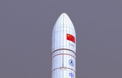 长征5号运载火箭,中层段可拆分OBJ模型