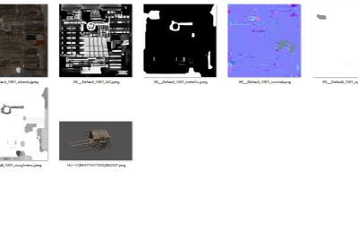 古代马车,中世纪木制手推车,篷车,木制货车3dmaya模型,塌陷文件