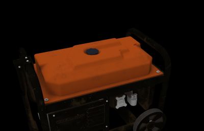 柴油发电机3dmax模型