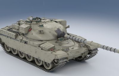 酋长mk3坦克3dmax模型