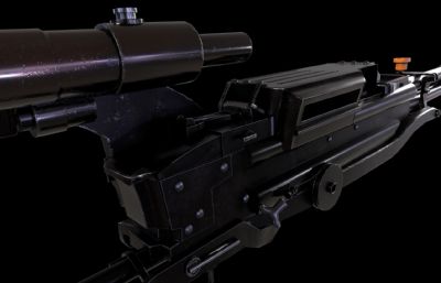 NSV机枪3dmax模型