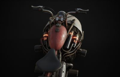 科马尔极速赛车,飞行摩托3D模型
