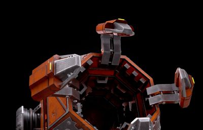 机械蜘蛛,漏斗机器人虫3dmax模型