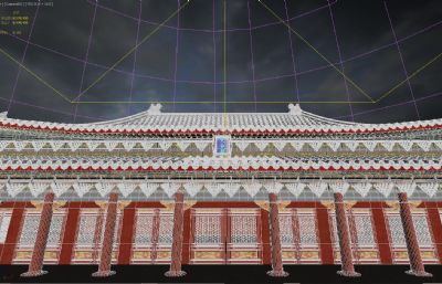 太和殿故宫模型,故宫博物院,明清建筑大场景模型