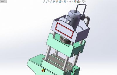 液压机step模型