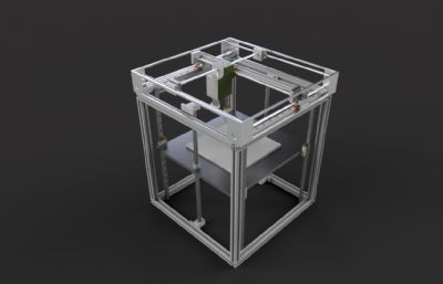 3D打印机的简化模型
