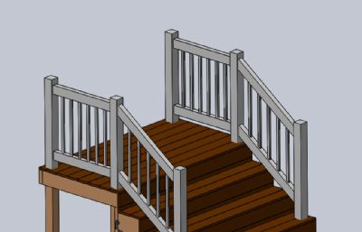 楼梯模型设计