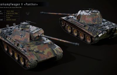 PZV Panther 坦克  装甲车