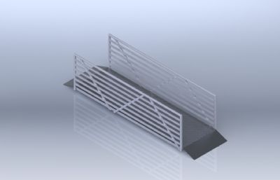 工业生产安全护栏step模型