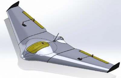 大展翼无人机solidworks模型