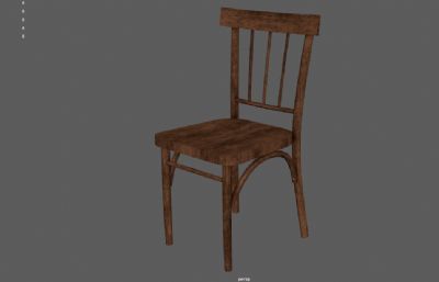 老式餐厅椅子 中式椅子 靠背椅木椅