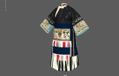 传统民族服饰 少数民族服饰 中国风衣服