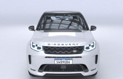 2022款路虎DiscoverySport汽车3dmax模型