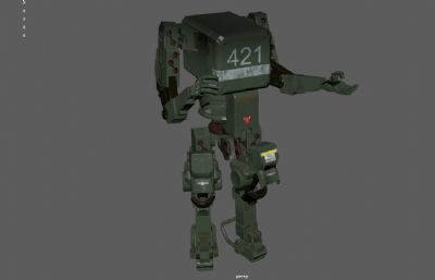机器人战士 未来机甲战士 科幻机械战士