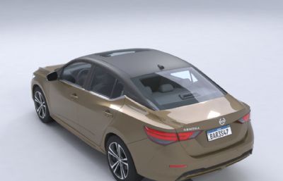 2023款日产轩逸,日产(进口)-Sentra汽车3dmax模型