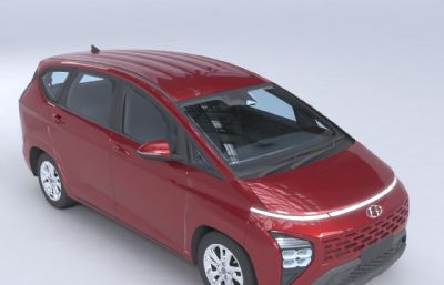 2023款现代MPV Stargazer汽车3dmax模型