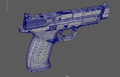 史密斯韦森MP9手枪 战术手枪 伯莱塔M9手枪游戏道具