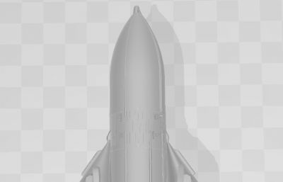 能源号火箭stl模型