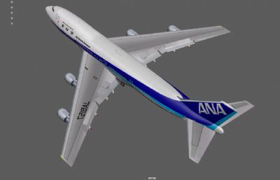 全日空航空公司用波音747客机