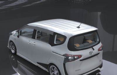 2023款丰田旗舰MPV-赛那SIENNA汽车3dmax模型