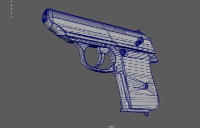 64式紧凑型手枪游戏道具