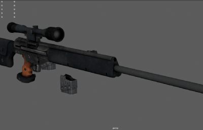 PSG1狙击步枪 反器材狙击枪 游戏武器