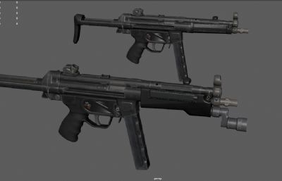 HK-MP5冲锋枪 自动步枪 反恐枪械