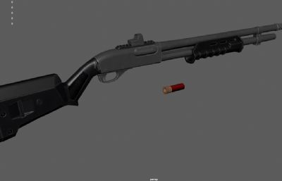 雷明顿M870散弹枪 霰弹枪道具