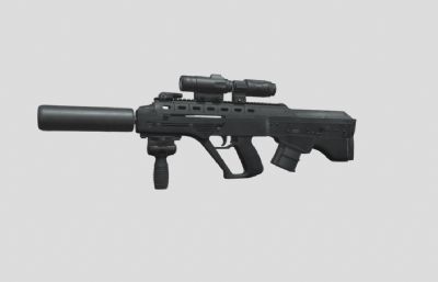 马利克步枪 新型突击步枪 狙击步枪