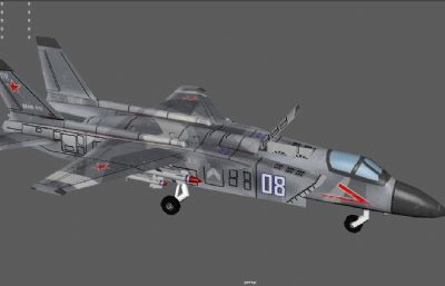 yak141战斗机 舰载机 垂直起落战斗机