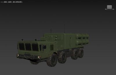 导弹发射车3dmax模型