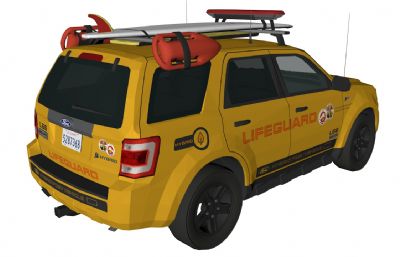 福特lifeguard旅行SUV汽车