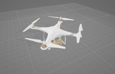 无人机FBX模型