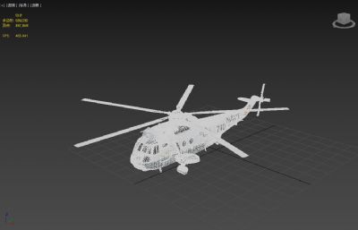 西科斯基美国海军SH-3H海王直升机