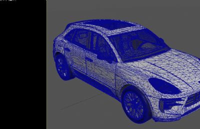 2022款保时捷 MacanGTS汽车3dmax模型