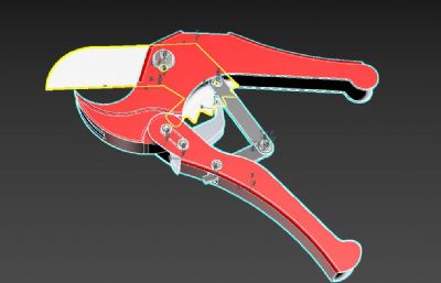 Pipe Cutter切管器,管子切割工具3dmaya模型