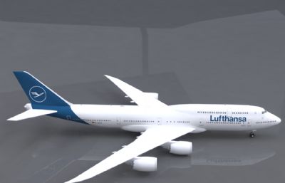 汉莎航空波音747飞机