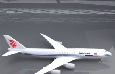 中国国际航空公司波音747客机飞机