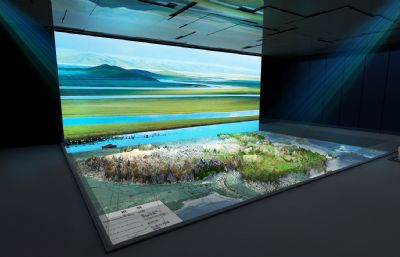 中国地质地形展示展台模型