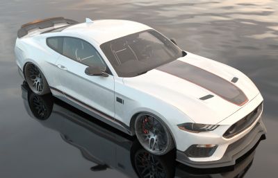 2022款福特野马Mustang跑车汽车