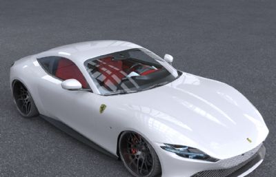 Ferrari法拉利SF90超跑豪华汽车