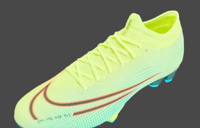 NIKE耐克足球鞋blender模型