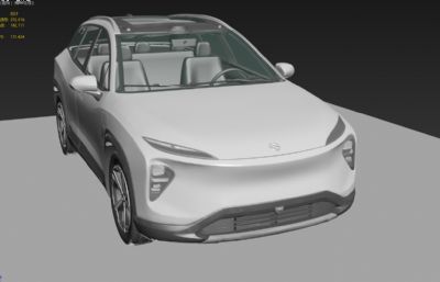 2022款蔚来ES7汽车3dmax模型