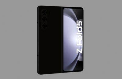 三星Galaxy Z Fold5折叠屏手机官网精细模型