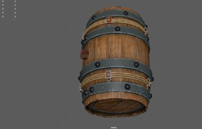 古代圆木桶,红酒桶,储酒罐