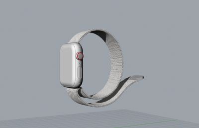 apple watch苹果手表,表带rhino模型(网盘下载)