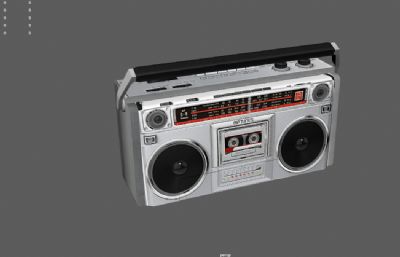 90年代老式收音机,录音机,磁带机