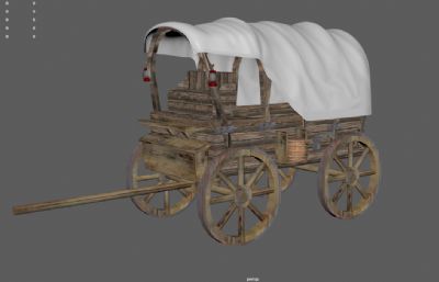 古代马车,畜力车,木板车,帐篷马车
